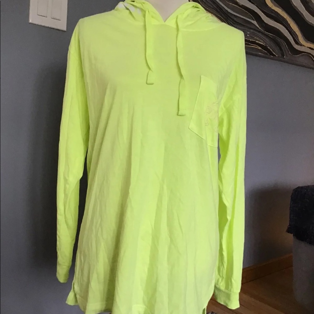 New PINK long sleeve Hoodie size M